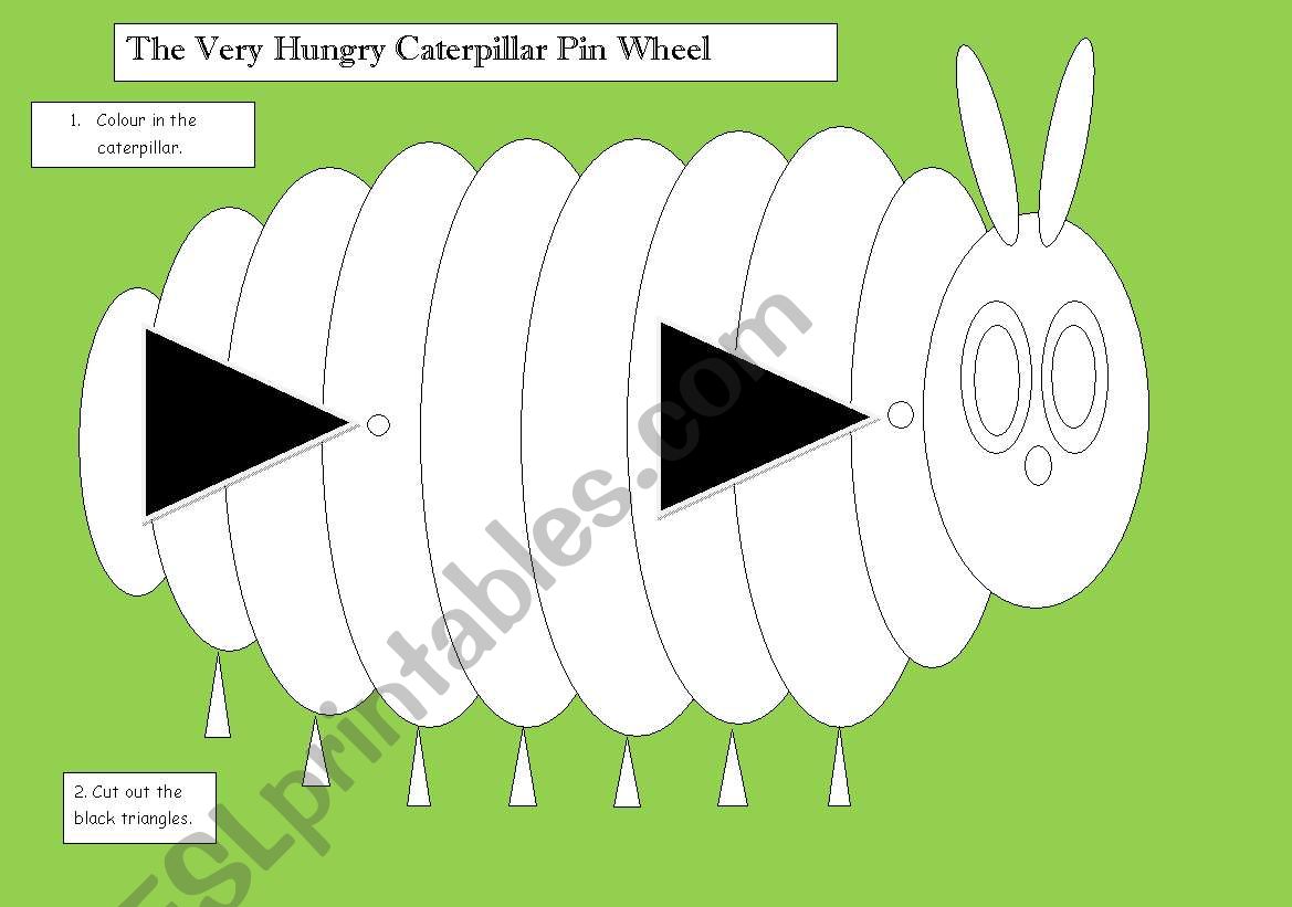 The Very Hungry Caterpillar Wheel Craft