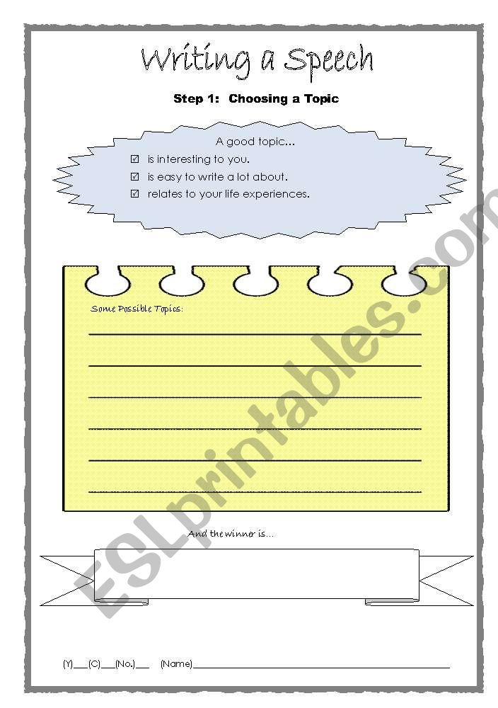 how to write a speech zimsec pdf