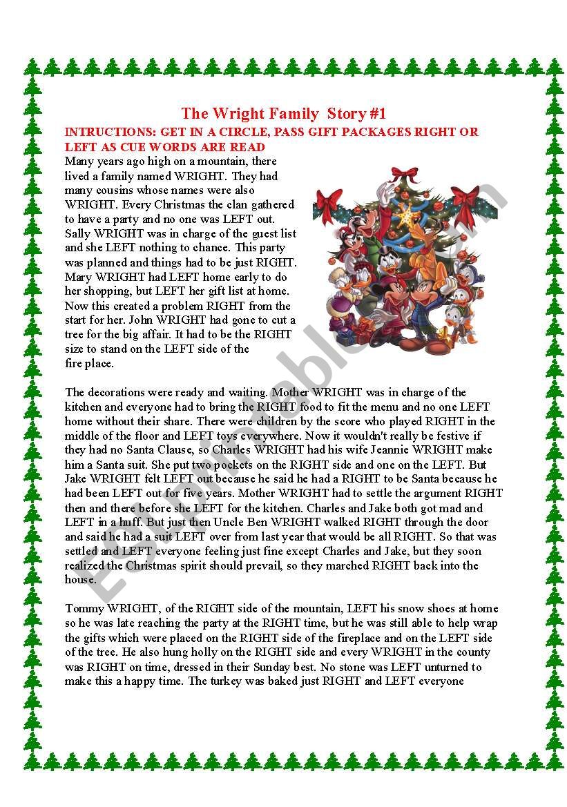 CHRISTMAS GAMES worksheet