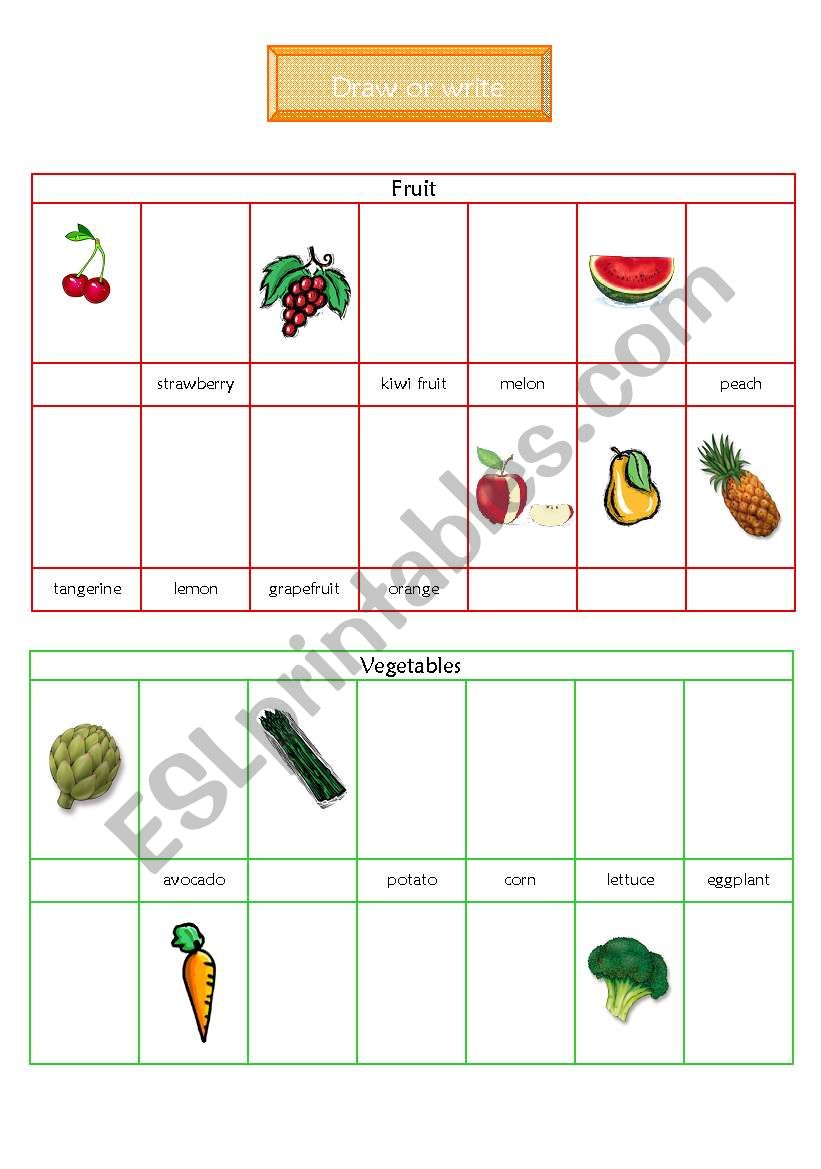 At the greengrocerss worksheet