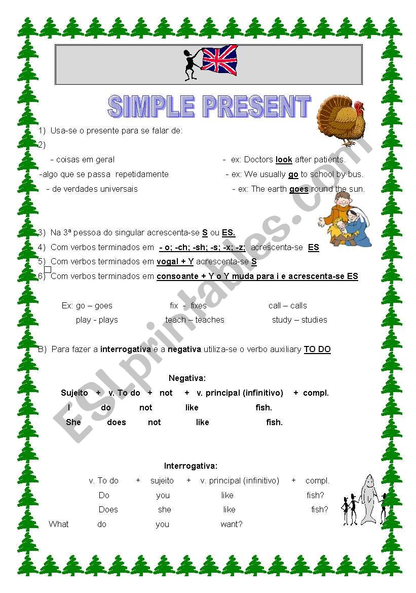 SImple Present worksheet