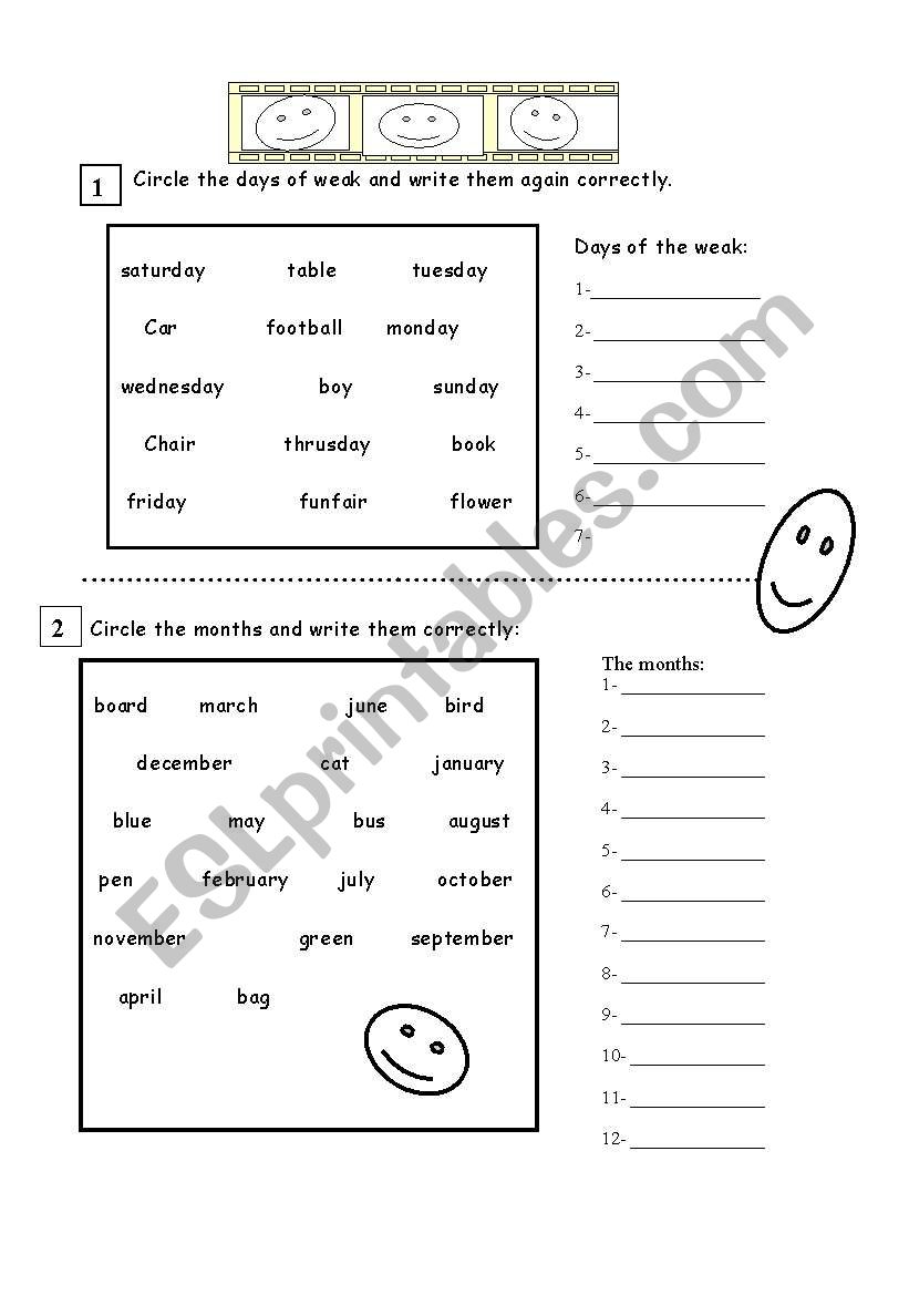 capitalization worksheet