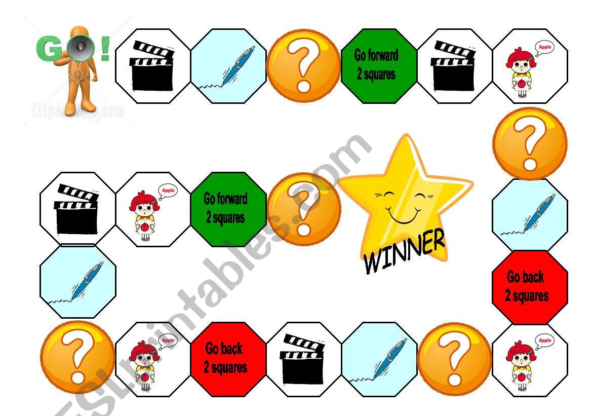 BOARD GAME worksheet