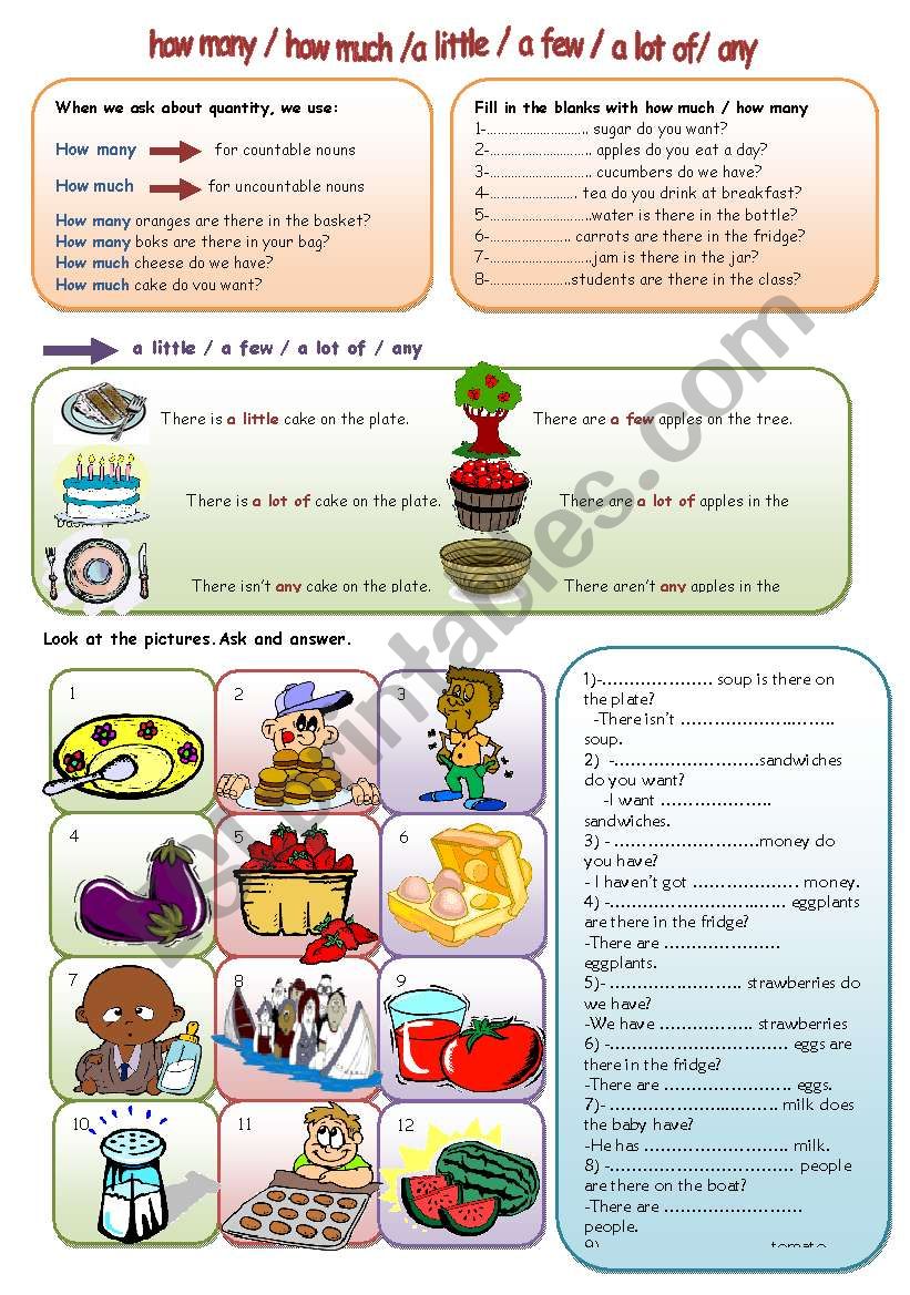 countable and uncountable nouns