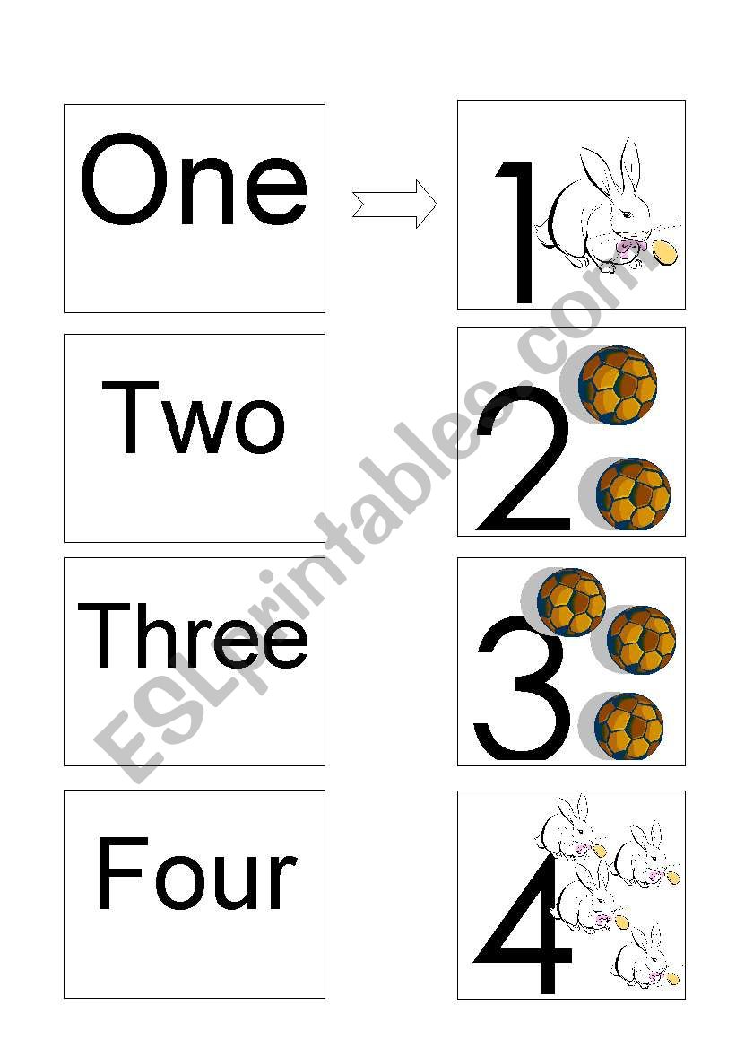 numbers worksheet