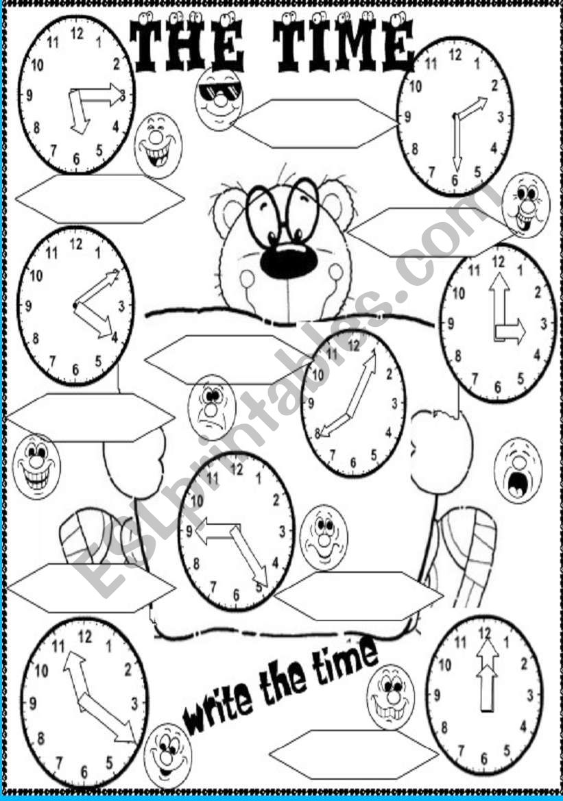 time worksheet