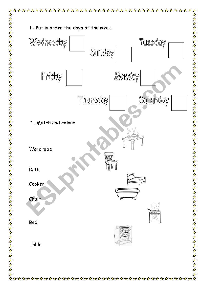 general vocabulary worksheet