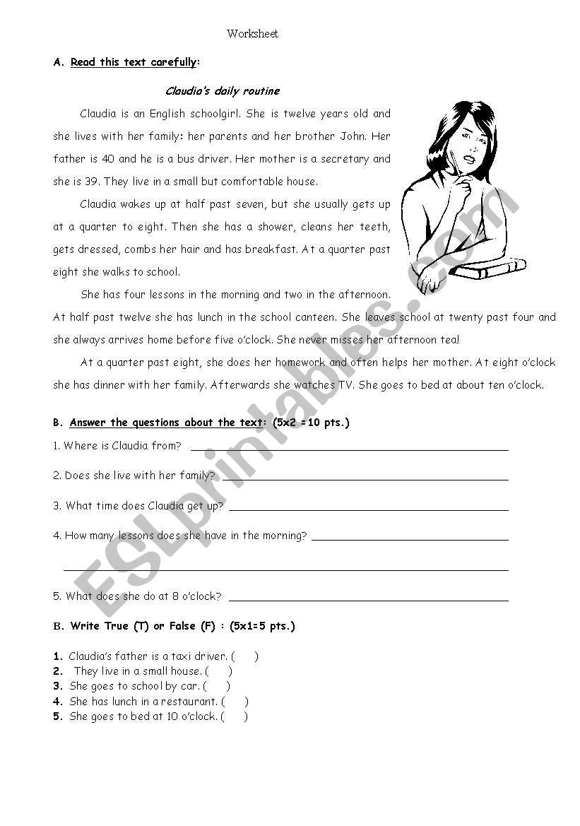 worksheet elementary worksheet