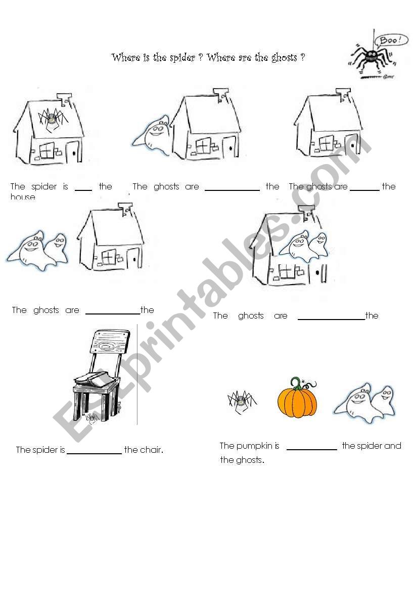 Halloween  worksheet