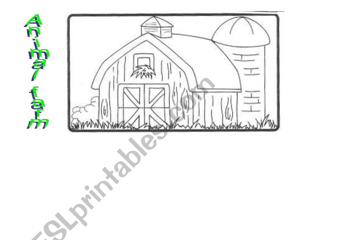 farm animals worksheet