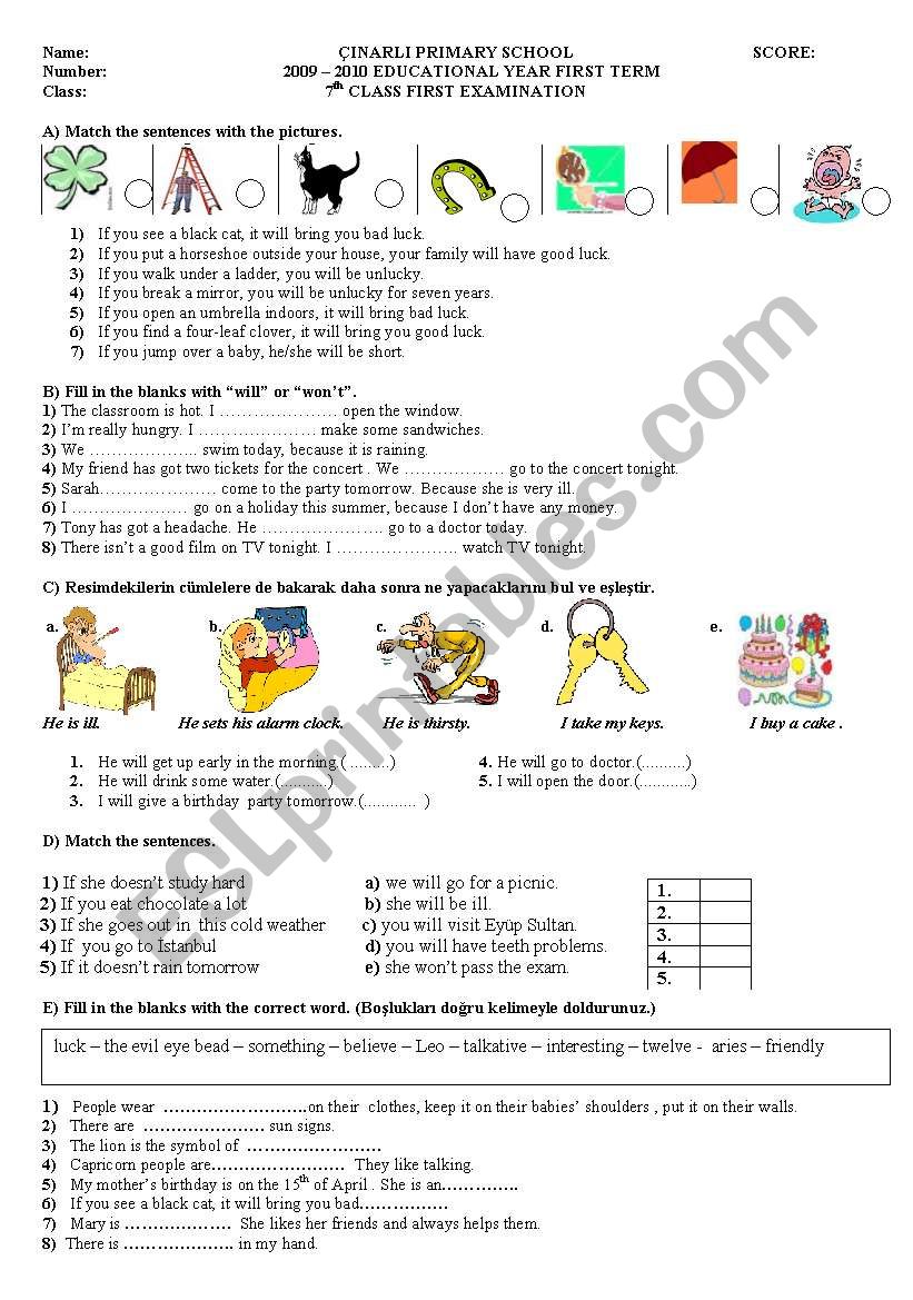 EXERCISES FOR INTERMEDIATE STUDENTS