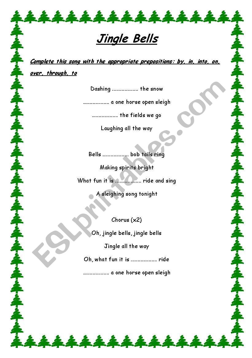 Jingle Bells! worksheet