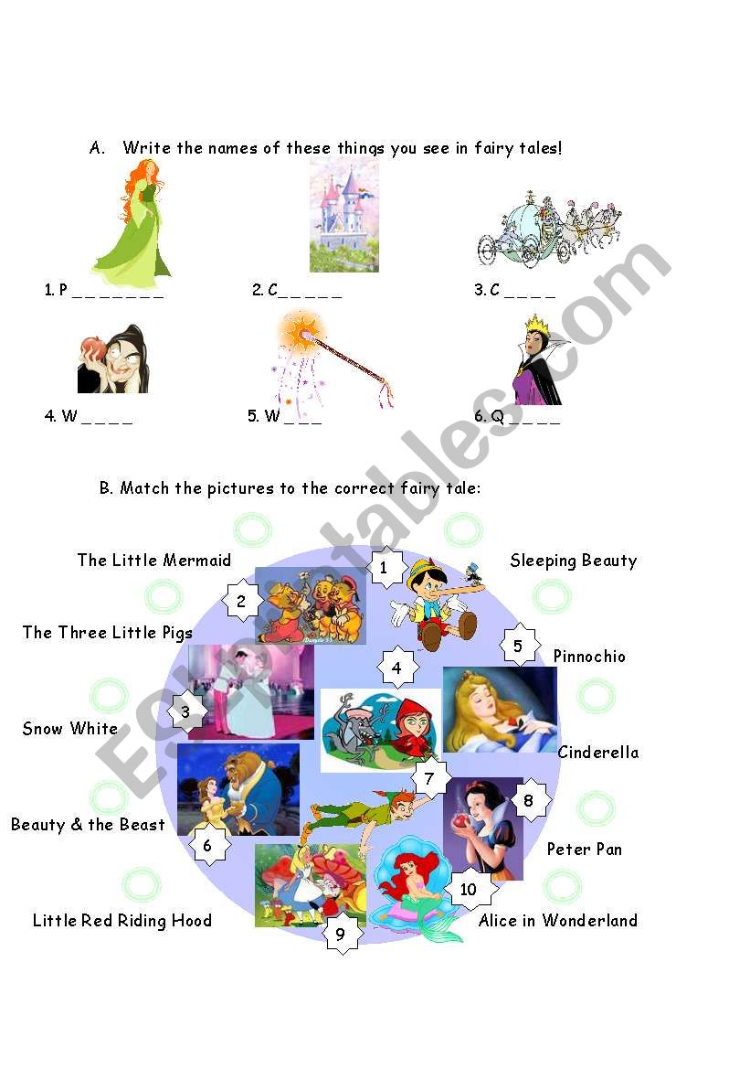 STORYLAND worksheet