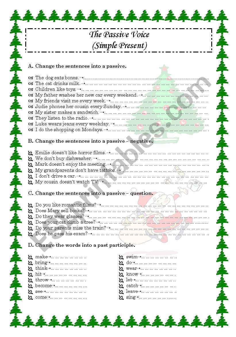 Passive Voice - Simple Present