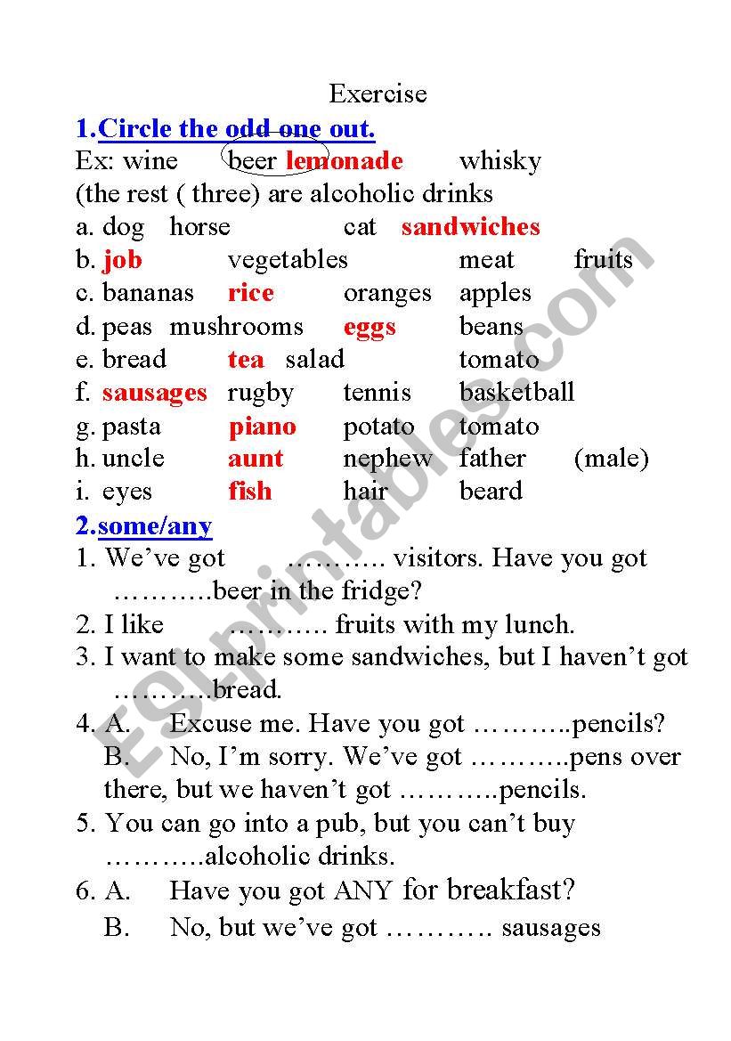 Test1 worksheet