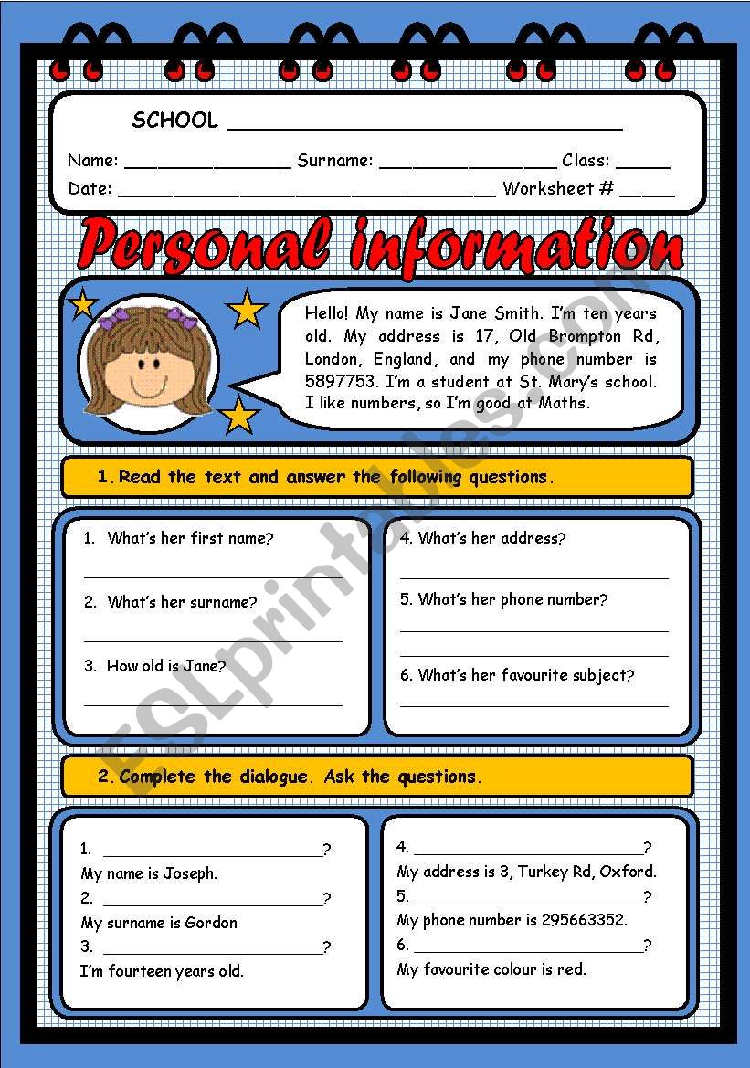 personal-information-esl-worksheet-by-evelinamaria