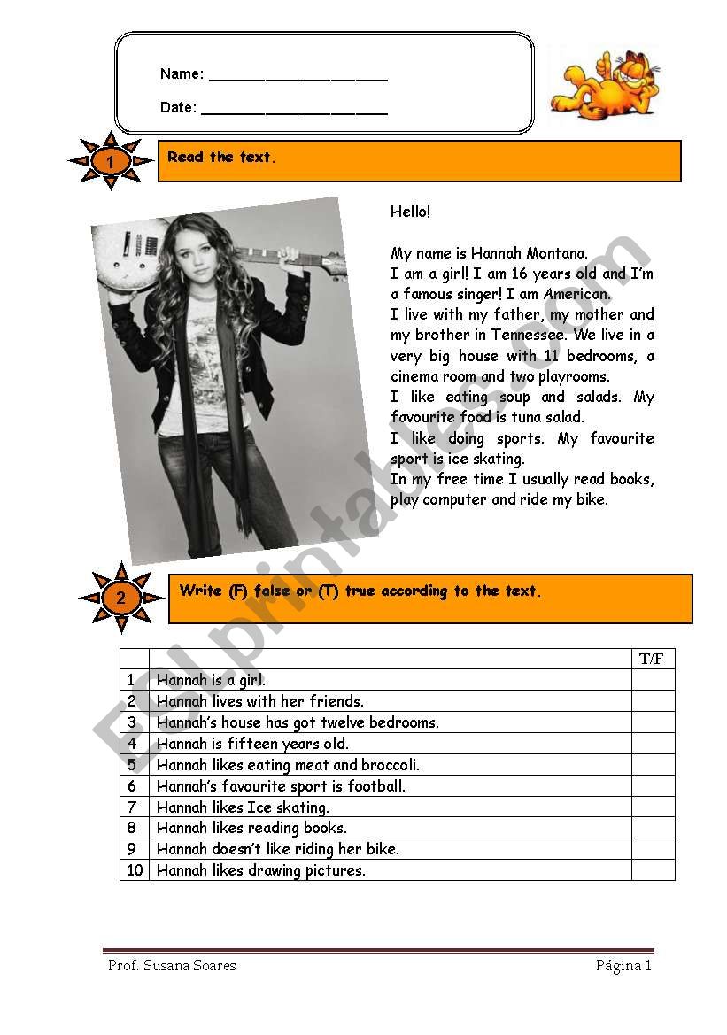 famous singer worksheet