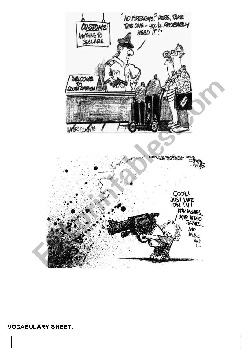 Cartoon violence examples picture