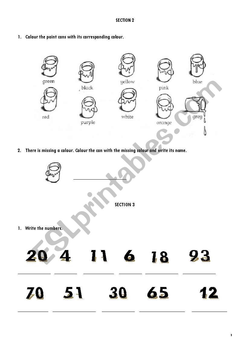 English Summative Test  (PART 3)