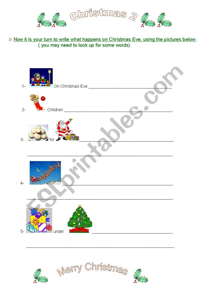 Christmas2 worksheet