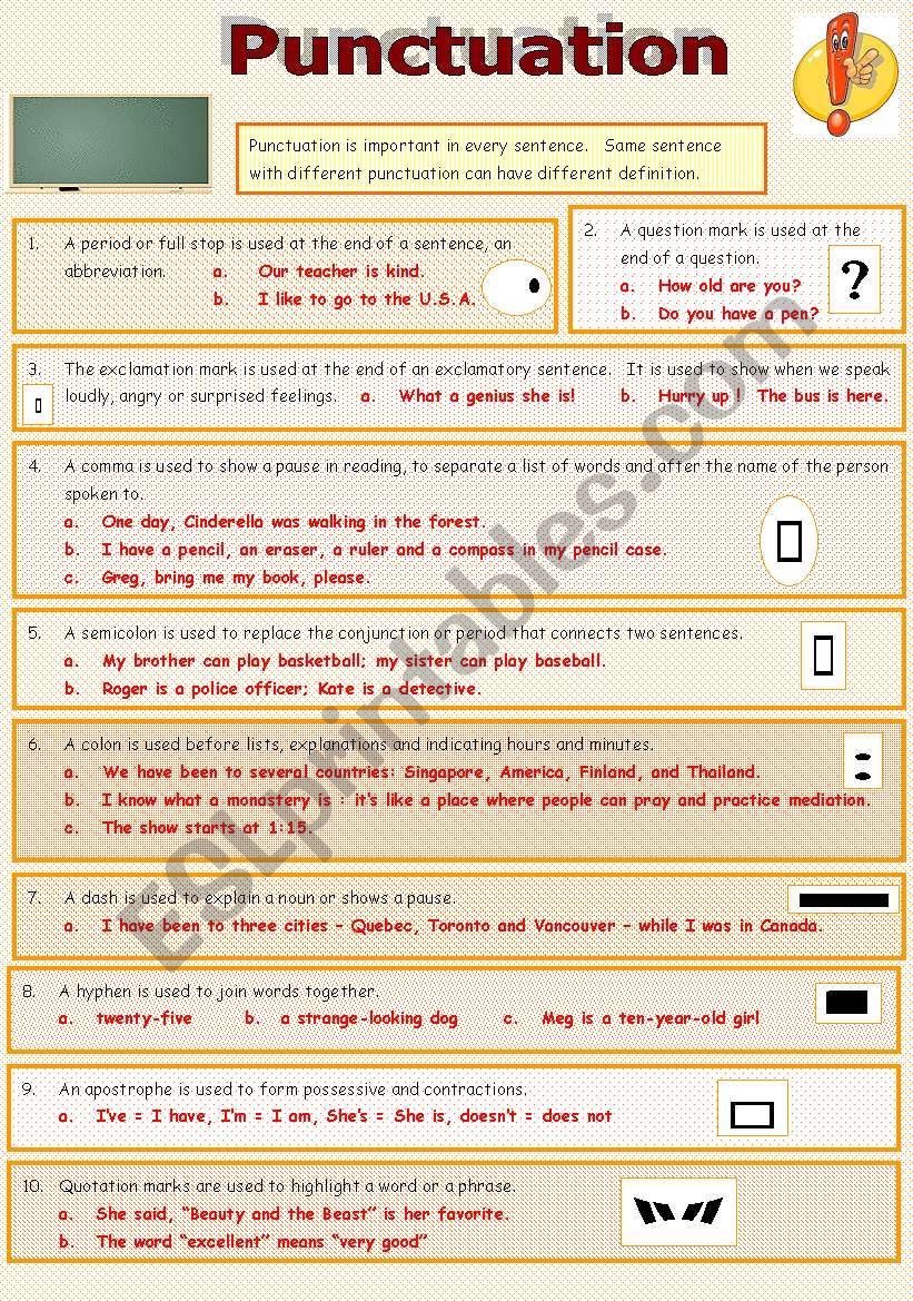 punctuation-and-capitalization-esl-worksheet-by-shusu-euphe