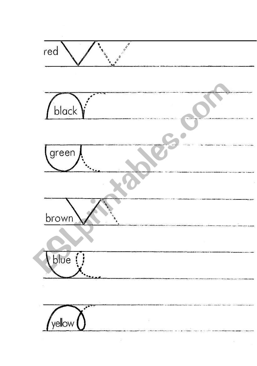 read and write worksheet