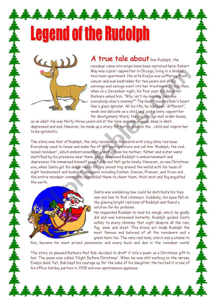 Legend of the Rudolph / a true tale