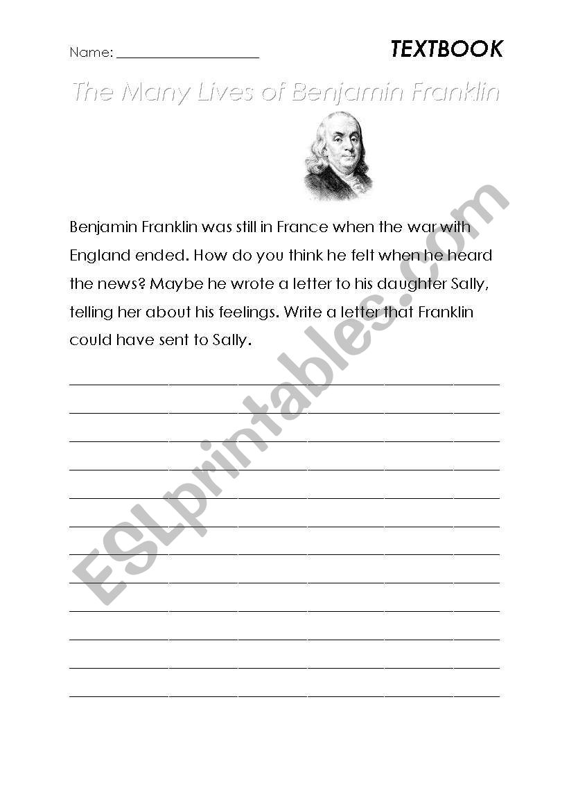 Creative Writing about Ben Franklin