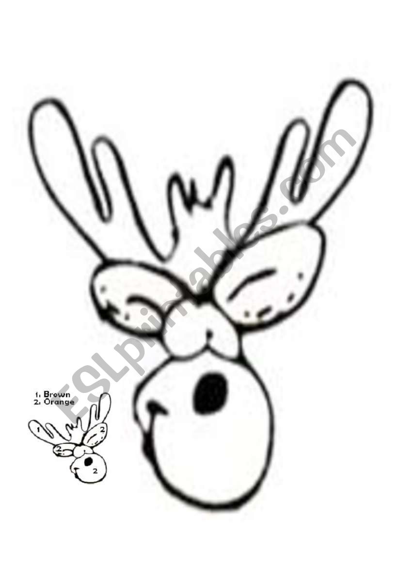 Christmas masks worksheet Christmas masks worksheet
