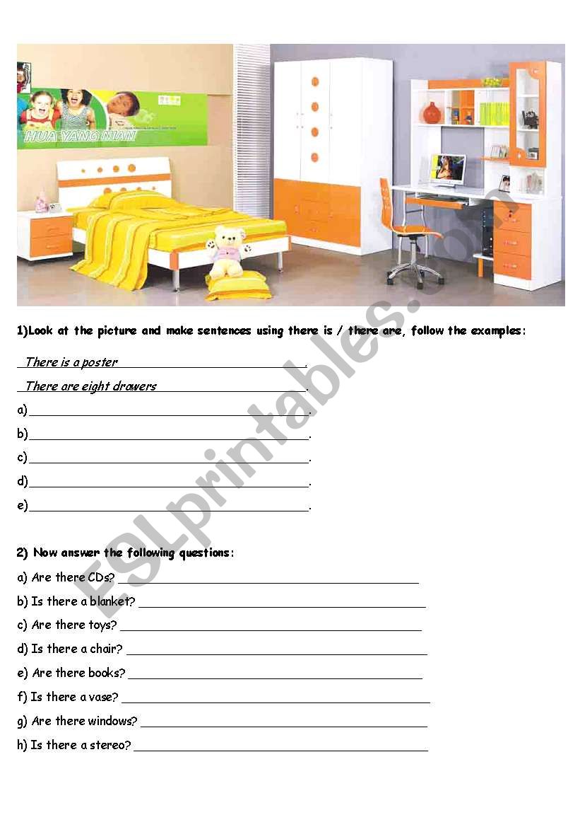 There is / There ara worksheet