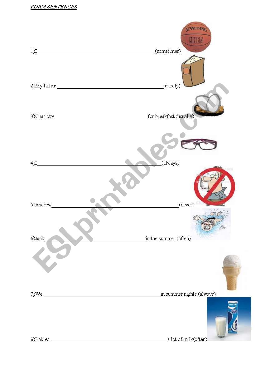 simple present worksheet