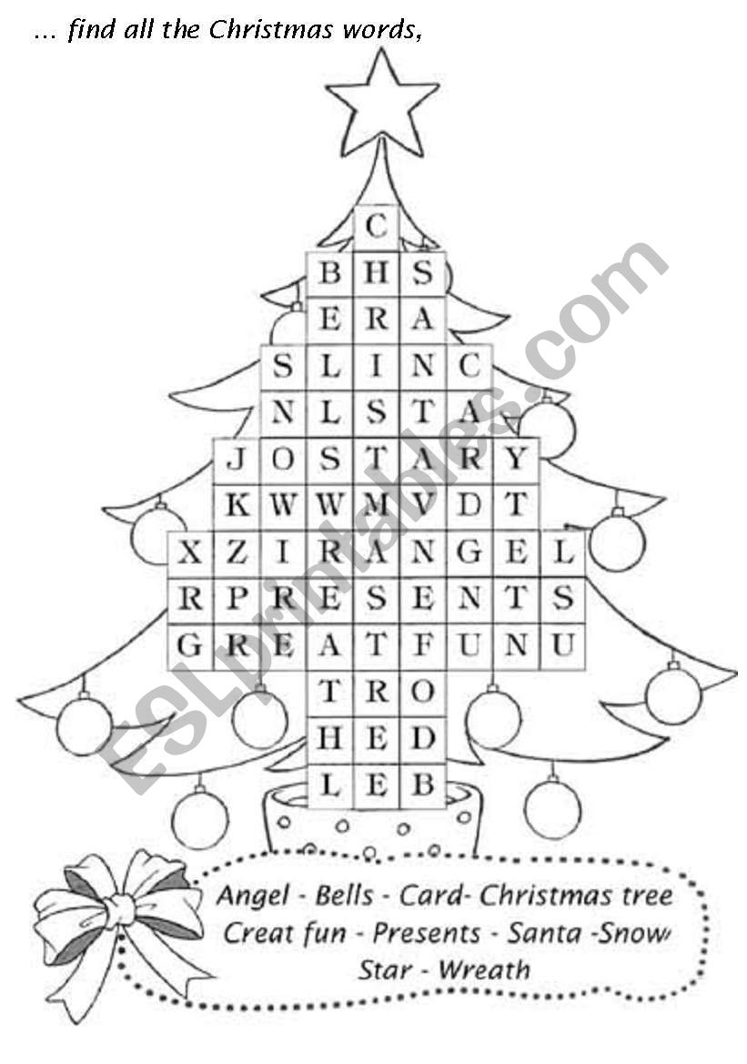 Christmas Booklet part 3 worksheet