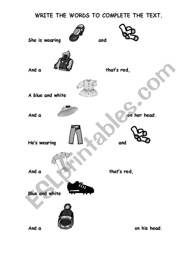 pictograms worksheet