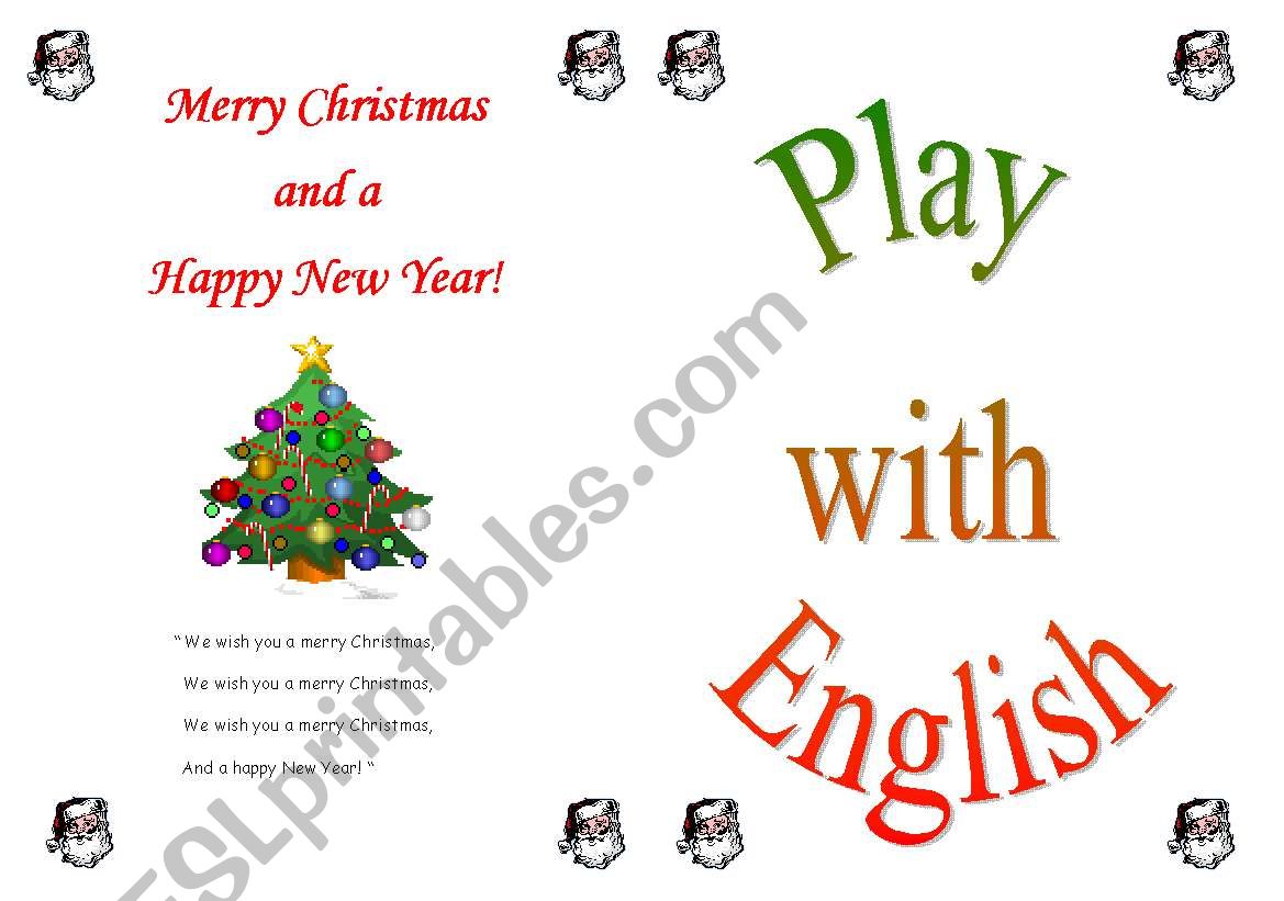Play with English worksheet