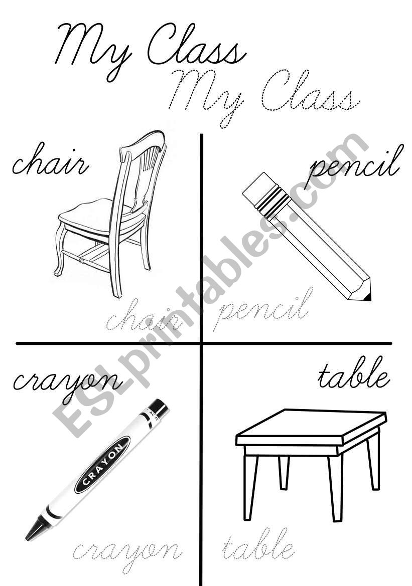 My class worksheet
