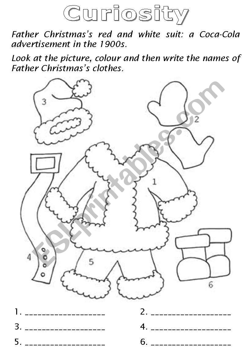 Christmas Booklet part 4 worksheet