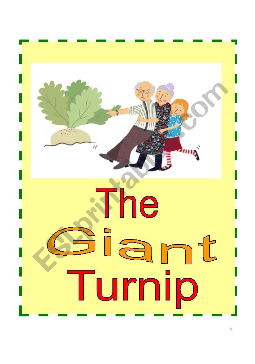 The Giant Turnip Play Script worksheet