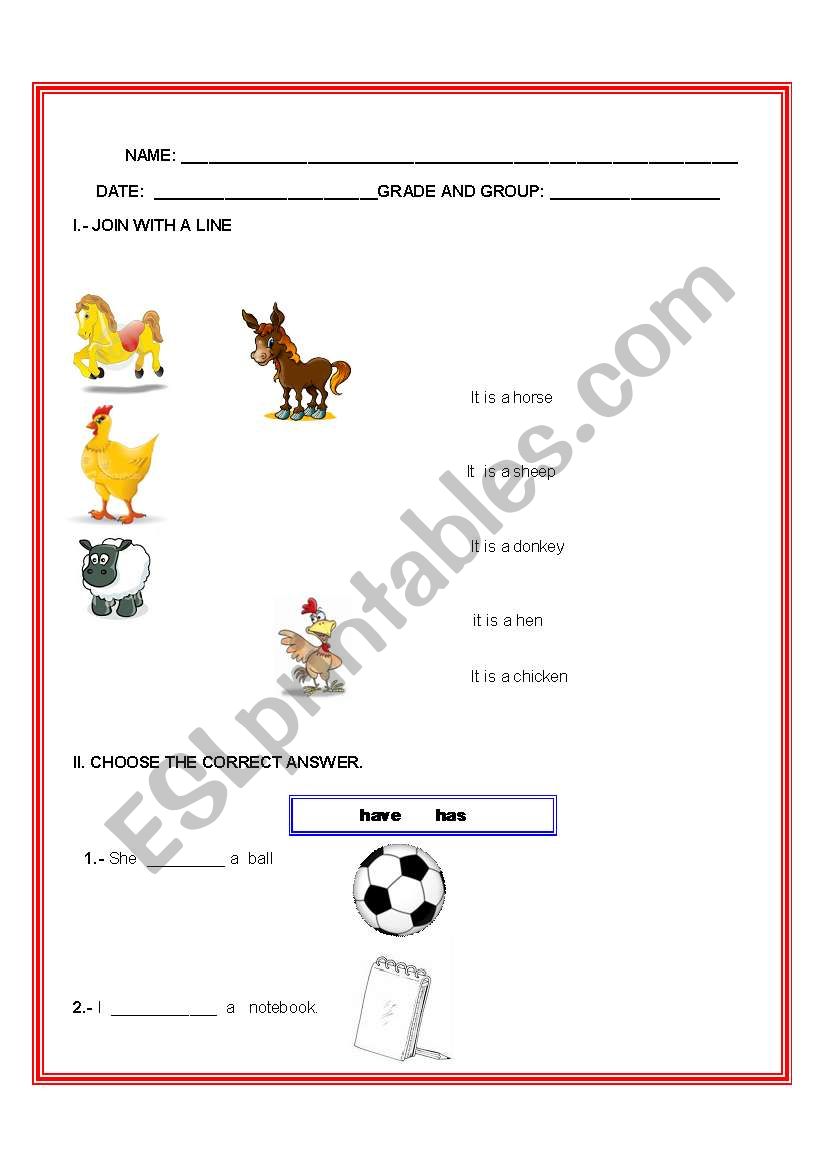 activity (3) worksheet