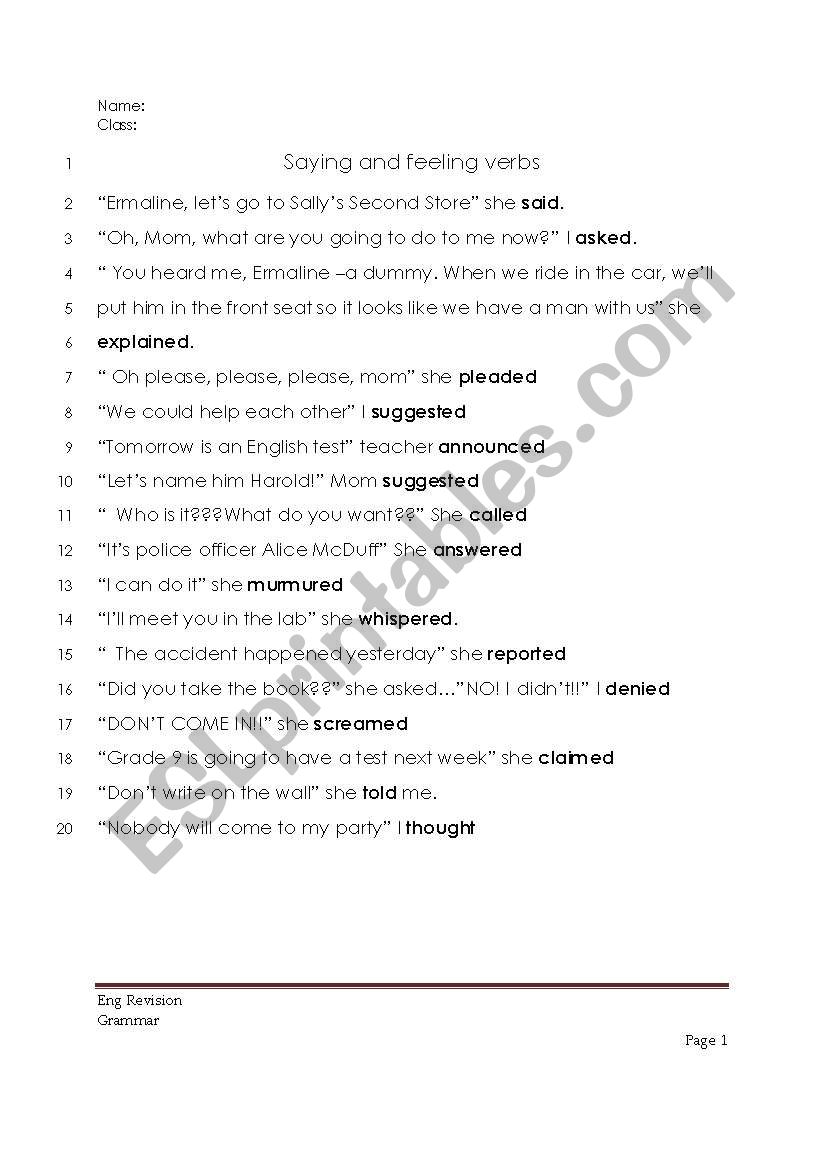 english-worksheets-saying-verbs
