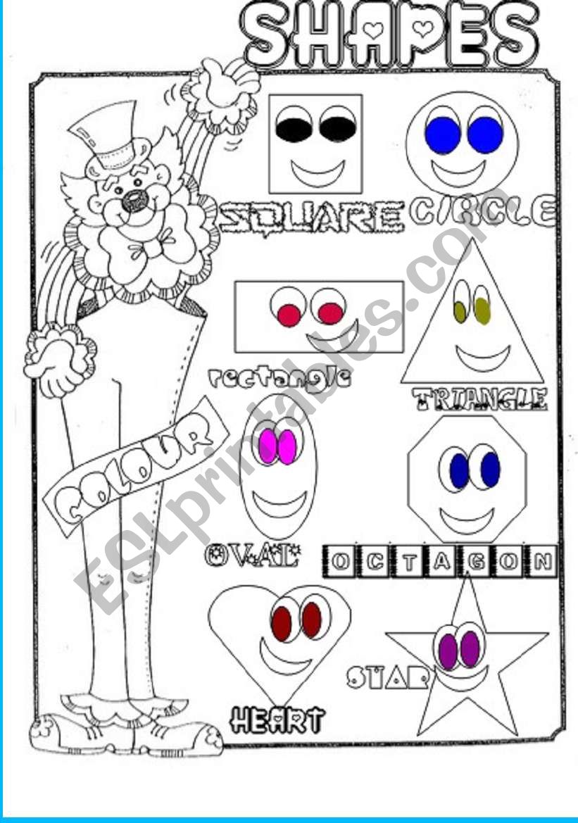 shapes worksheet