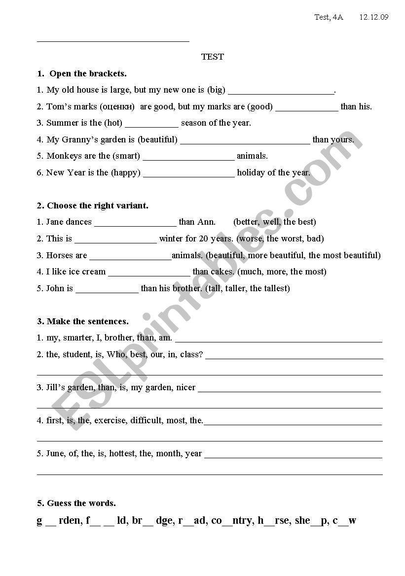 primary-school-test-adjectives-degrees-of-comparison-esl-worksheet-by-natalianovikova