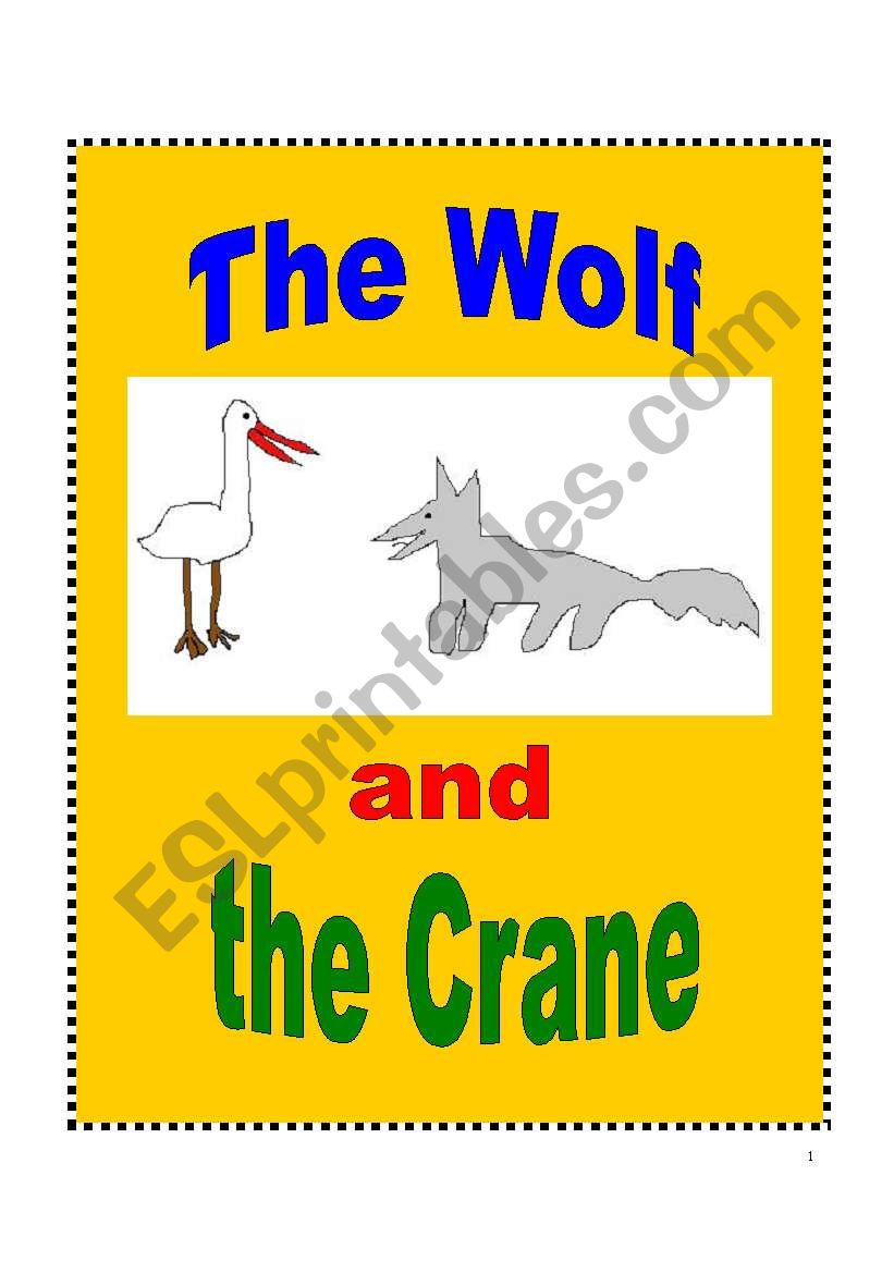 The Wolf and the Crane Play Script