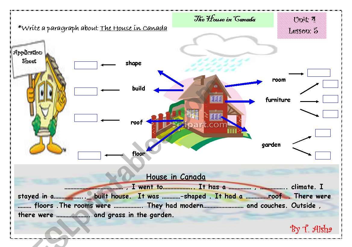 house worksheet