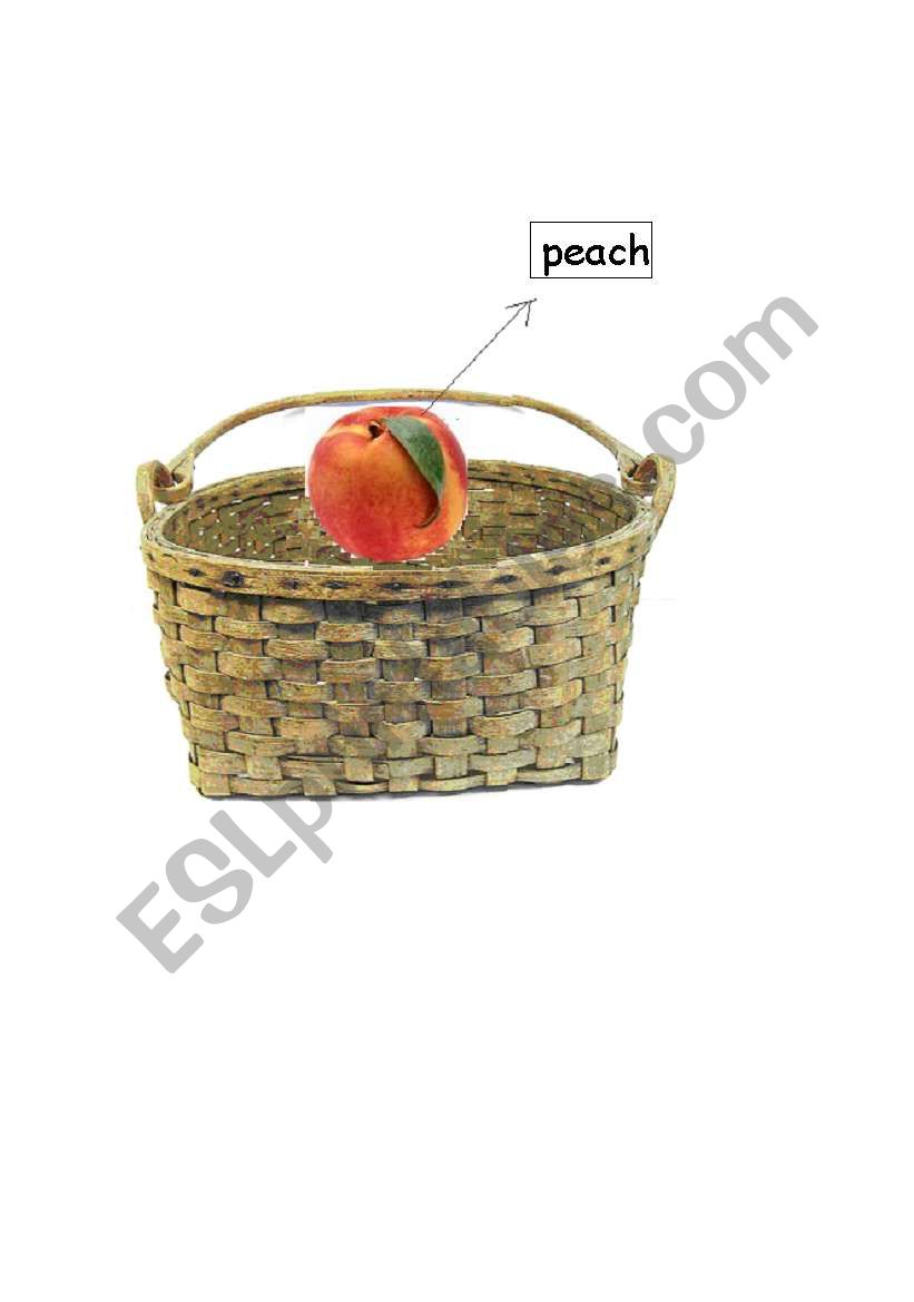 Fruit Basket 2 worksheet