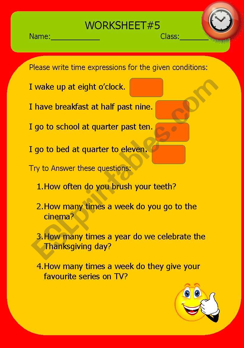 time expressions and the use of present tense