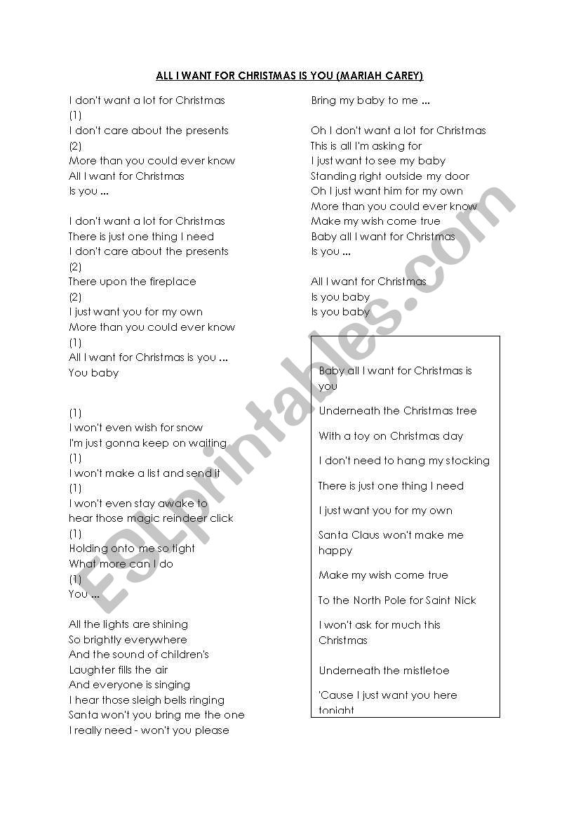 COLOCATE THE SENTENCES worksheet
