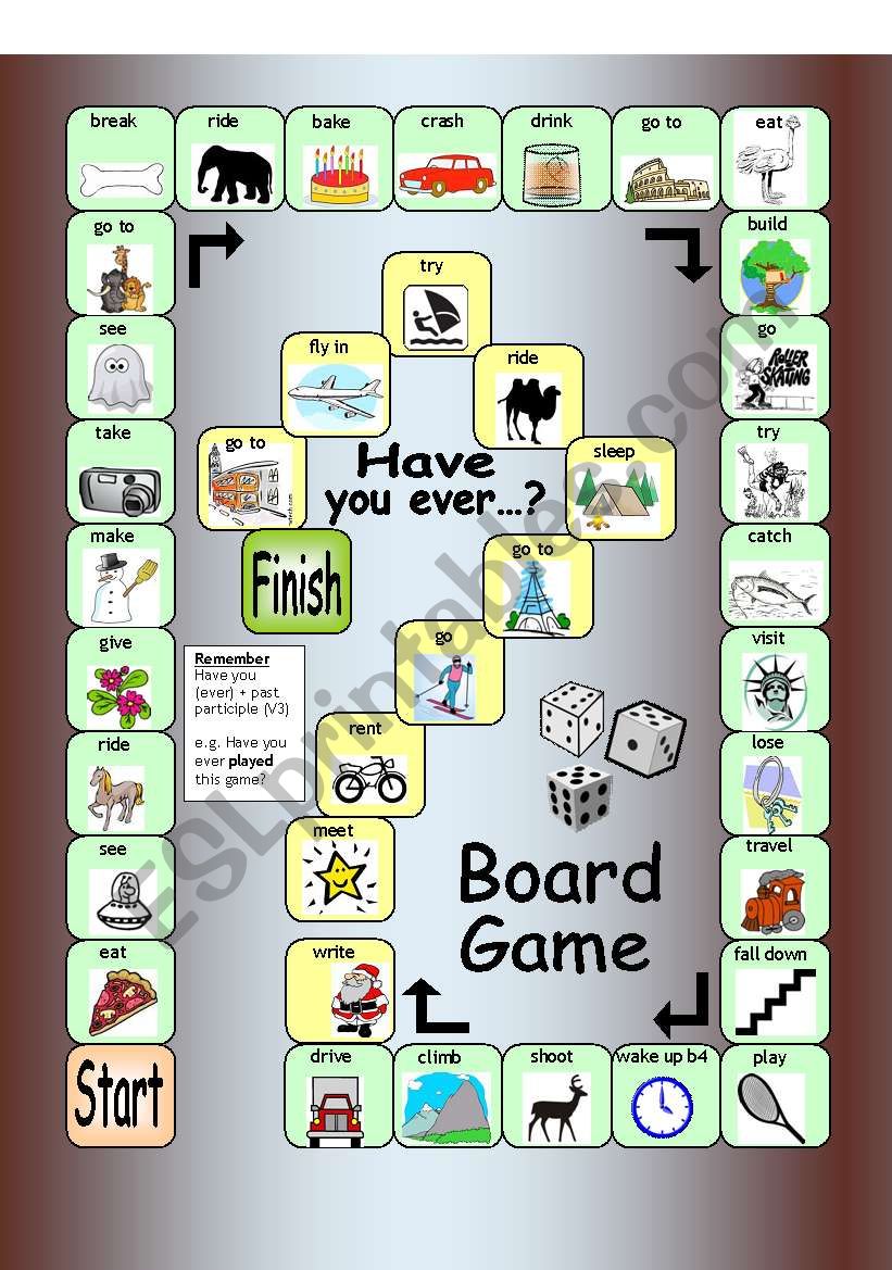 Board Game - Have you ever...?