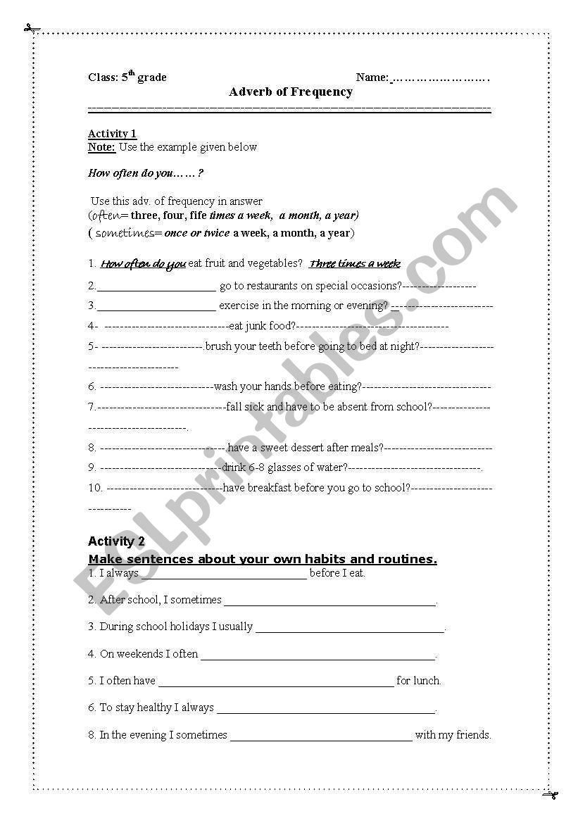 adverb-of-frequency-esl-worksheet-by-tenbest