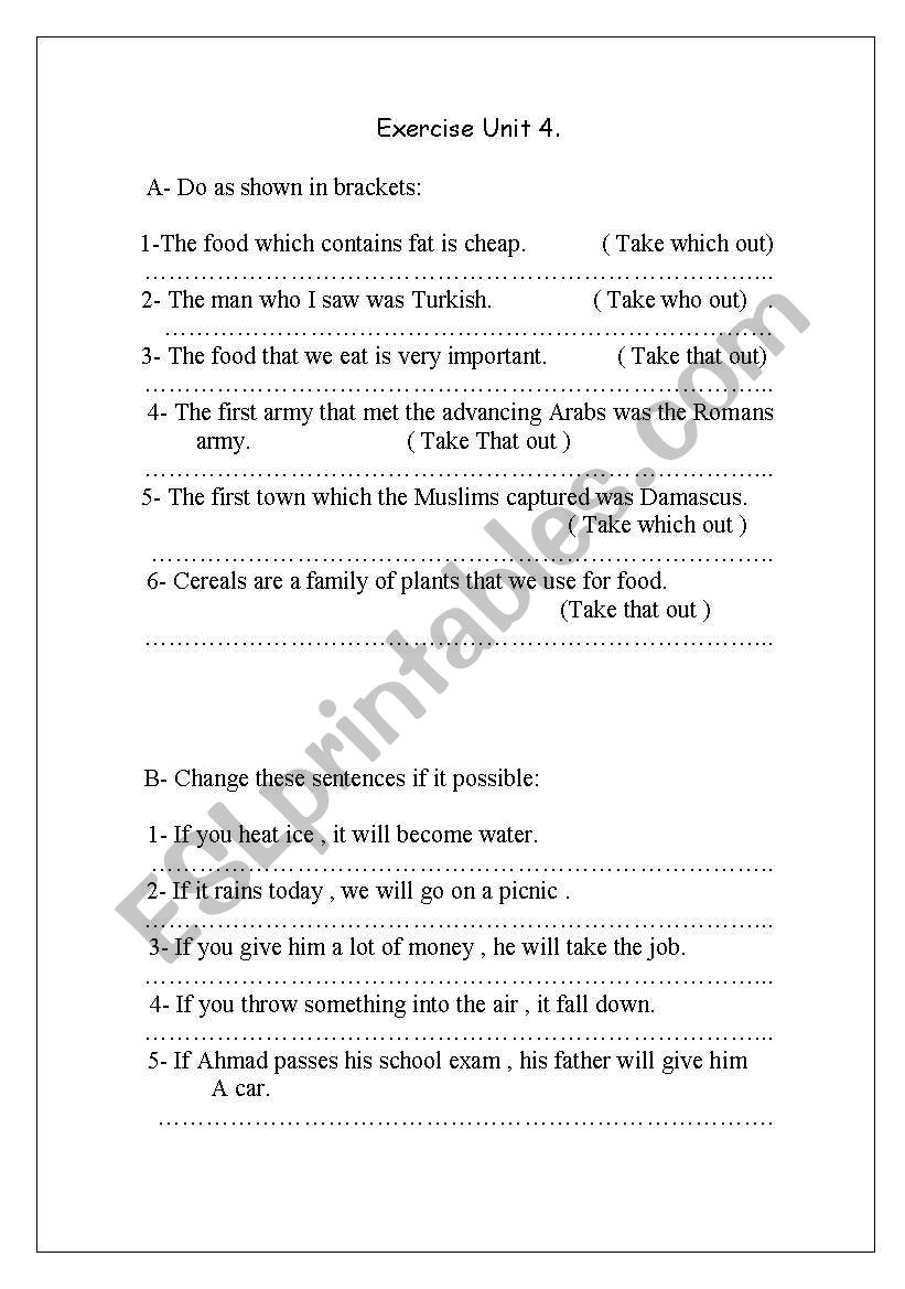 ABC worksheet