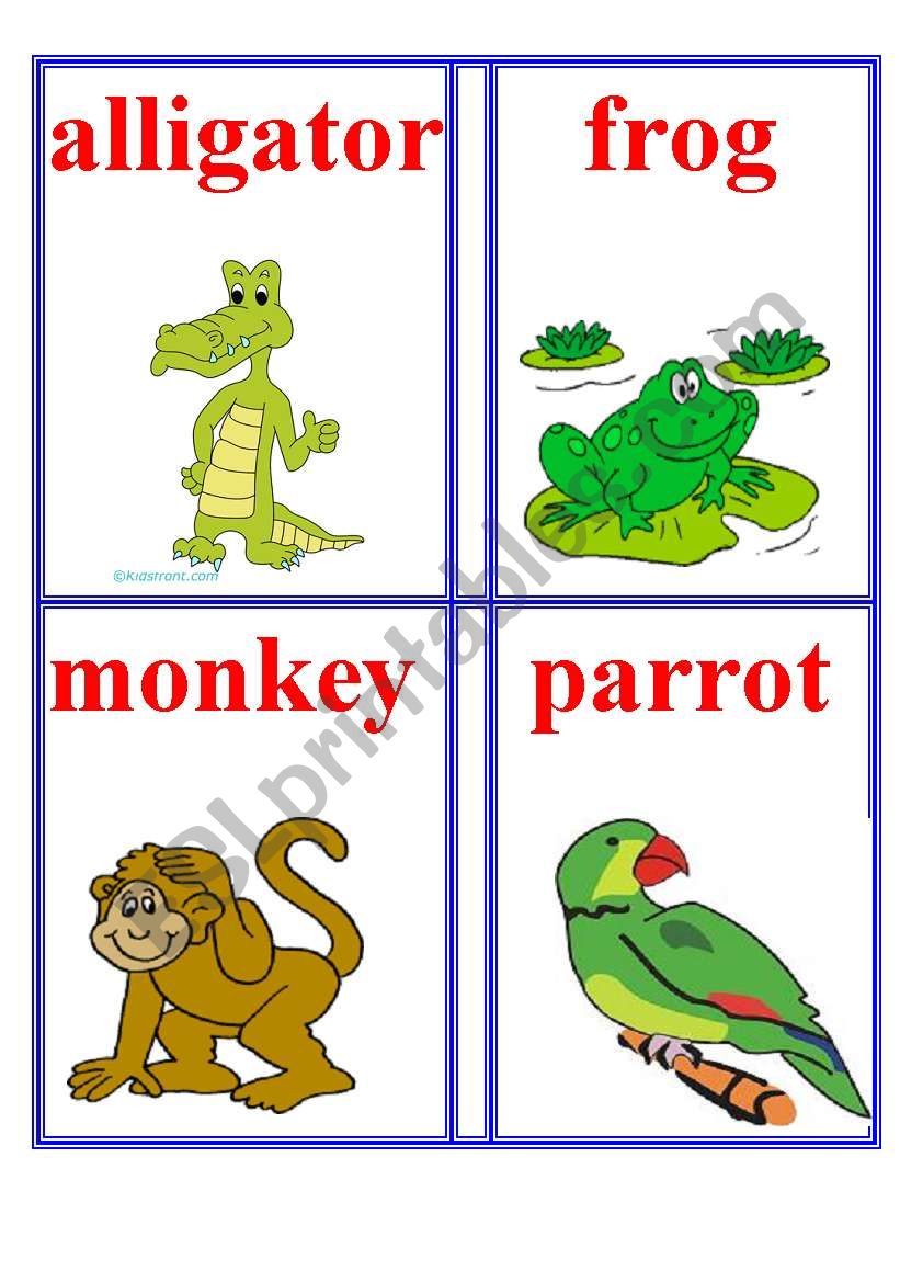 Animals 6. worksheet